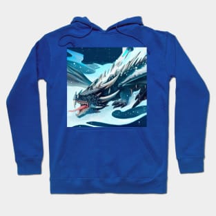 Ice Dragon . Hoodie